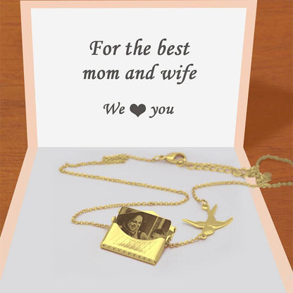 Letter Of Love - Personalized Handbag Necklace