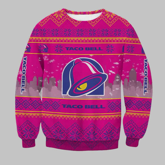 Taco Bell Taco Bell Ugly Christmas Sweater
