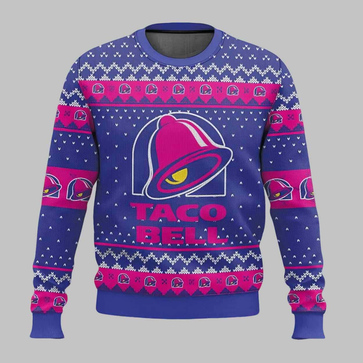Taco Bell Ugly Christmas Sweater