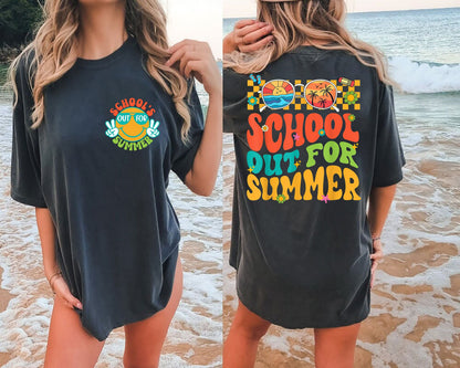 Teacher Shirt, School's Out For Summer Shirt, Teacher Summer Shirt, Teacher Off Duty, Vacation Shirt, End Of School, Summer Break Shirt