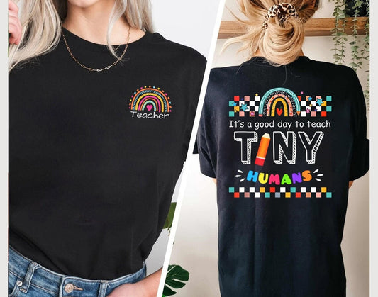 Léine Múinteora, Bronntanas Léirthuiscint an Mhúinteora, Is Lá Maith é Chun Léine Múinteora Tiny Humans a Mhúineadh, Teach Love Inspire, Bronntanas léine Múinteora