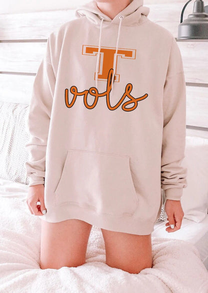 Geansaí Crewneck Checkered Tennessee, Léine Spóirt TN, T-léine, Cló Scáthán, Léine Retro, Fan Tennessee, Léine Crewneck