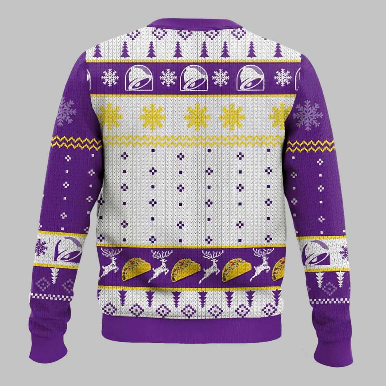 The Grnch Stole My Taco Bell Ugly Christmas Sweater
