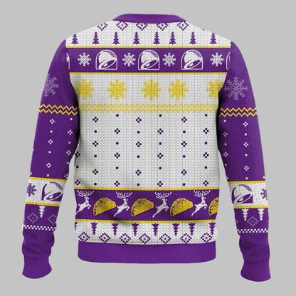 The Grnch Stole My Taco Bell Ugly Christmas Sweater