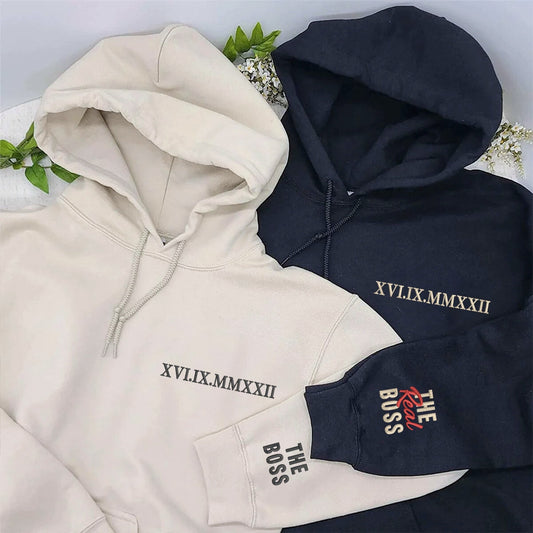 Geansaí Bróidnéireachta Cat Dubh nó Hoodie, Bronntanas Cat Dubh