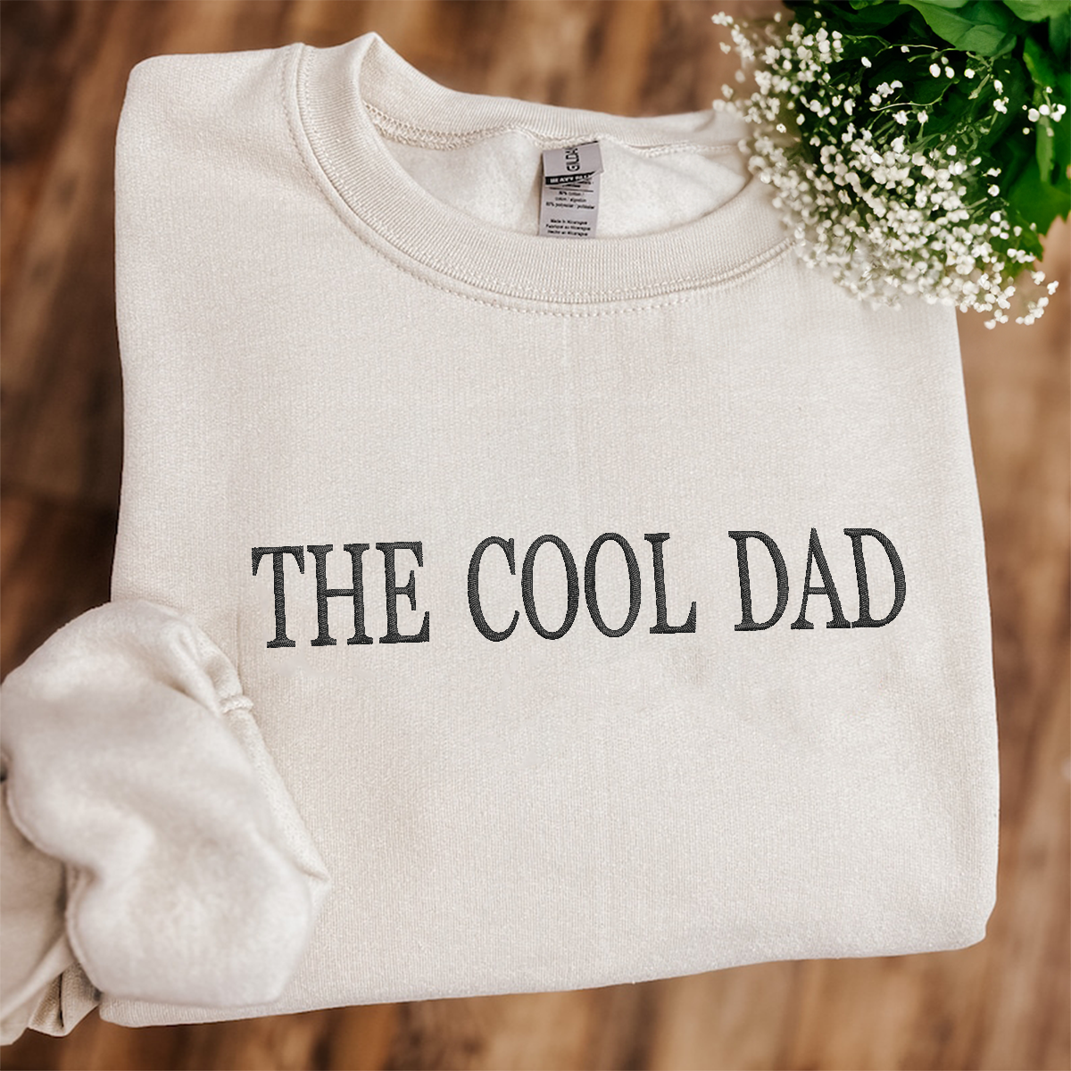 The Cool Uncle Sweatshirt, Uncle Sweatshirt Crewneck Embroidered, Best Father's Day Gifts