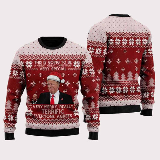 Trump This Is Going To Be A Great Ugly Christmas Sweater