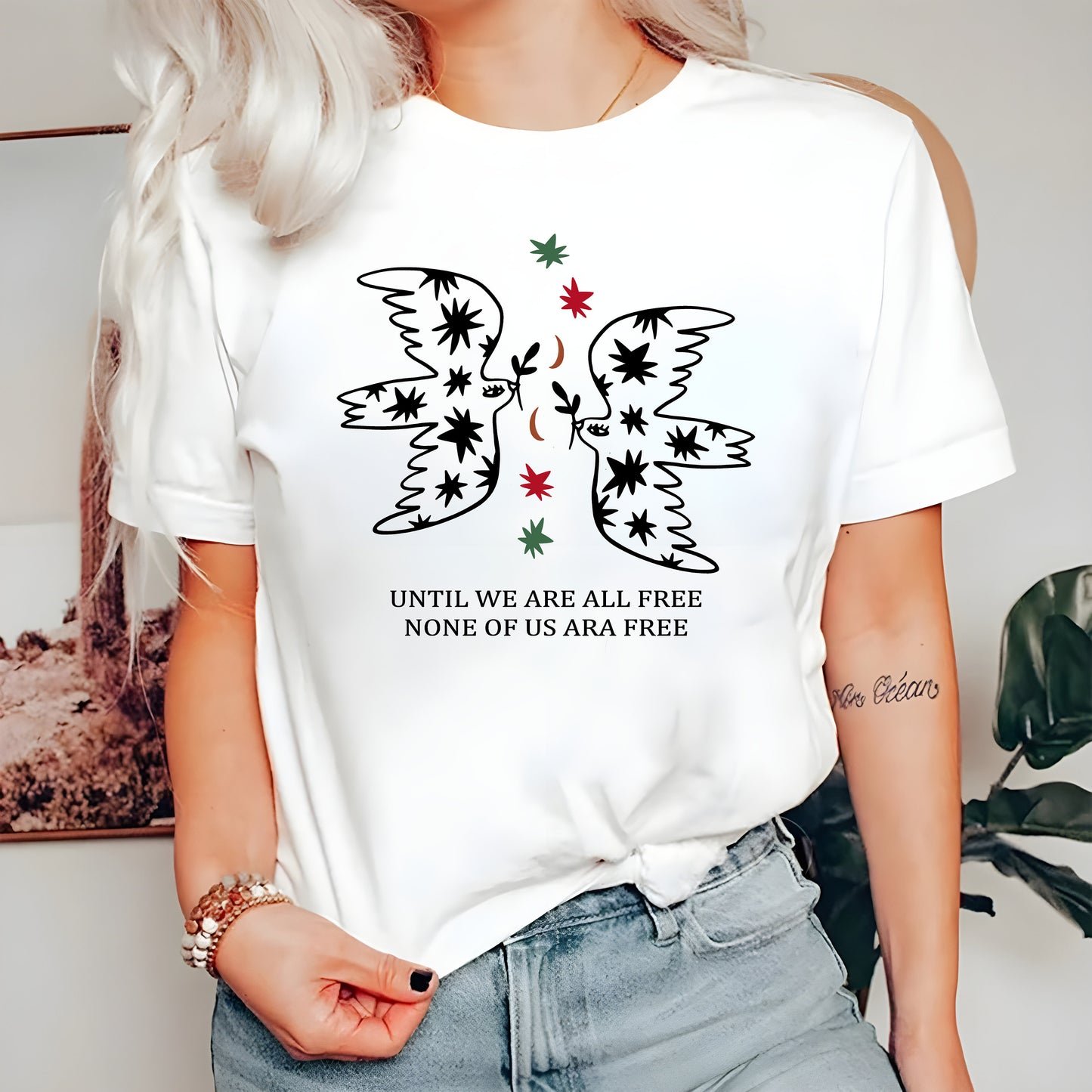 Until We Are All Free None Of Us Are Free Shirt, Liberation Sweatshirt, Resistance Until Reclamation, Boy Girl Shirt, Freedom Shirt