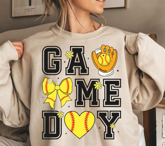 Softball Shirt, Softball Game Day Sweatshirt, Softball Mama shirt