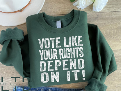 Vóta Mar a Bhfuil do Chearta Ag brath Ar A Léine, Léine Cearta Comhionann, Roe V Wade Tee, Vóta Léine Gorm, Agóid Cosc ar Ghinmhilleadh, Comhionannas Cearta na mBan