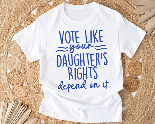 Vóta Mar a Bhfuil Cearta Do Iníne ag Braith Ar A Léine, Léine Pholaitiúil, Léine Feimineach, Teidí Ceart Atáirgthe, Éadaí Ceartais Shóisialaigh