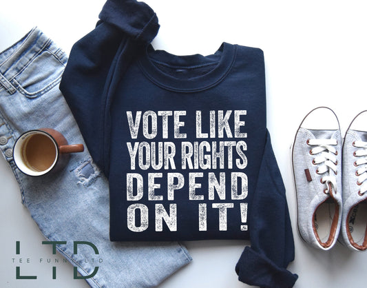 Vóta Mar a Bhfuil do Chearta Ag brath Ar A Léine, Léine Cearta Comhionann, Roe V Wade Tee, Vóta Léine Gorm, Agóid Cosc ar Ghinmhilleadh, Comhionannas Cearta na mBan