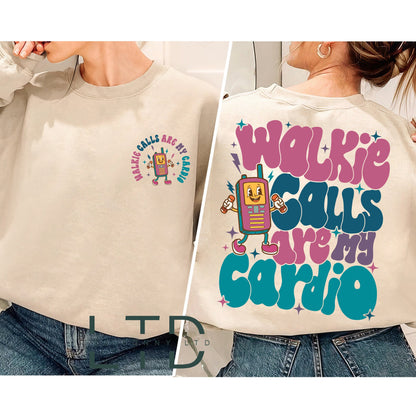 Is iad Glaonna Walkie Mo Gheansaí Cardio, Léine T an Mhúinteora Oideachais Speisialta, Bronntanas Hoodie dá cuid, Léine Teiripeora Iompraíochta, Síceolaí Scoile