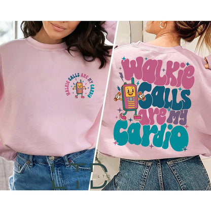 Is iad Glaonna Walkie Mo Gheansaí Cardio, Léine T an Mhúinteora Oideachais Speisialta, Bronntanas Hoodie dá cuid, Léine Teiripeora Iompraíochta, Síceolaí Scoile