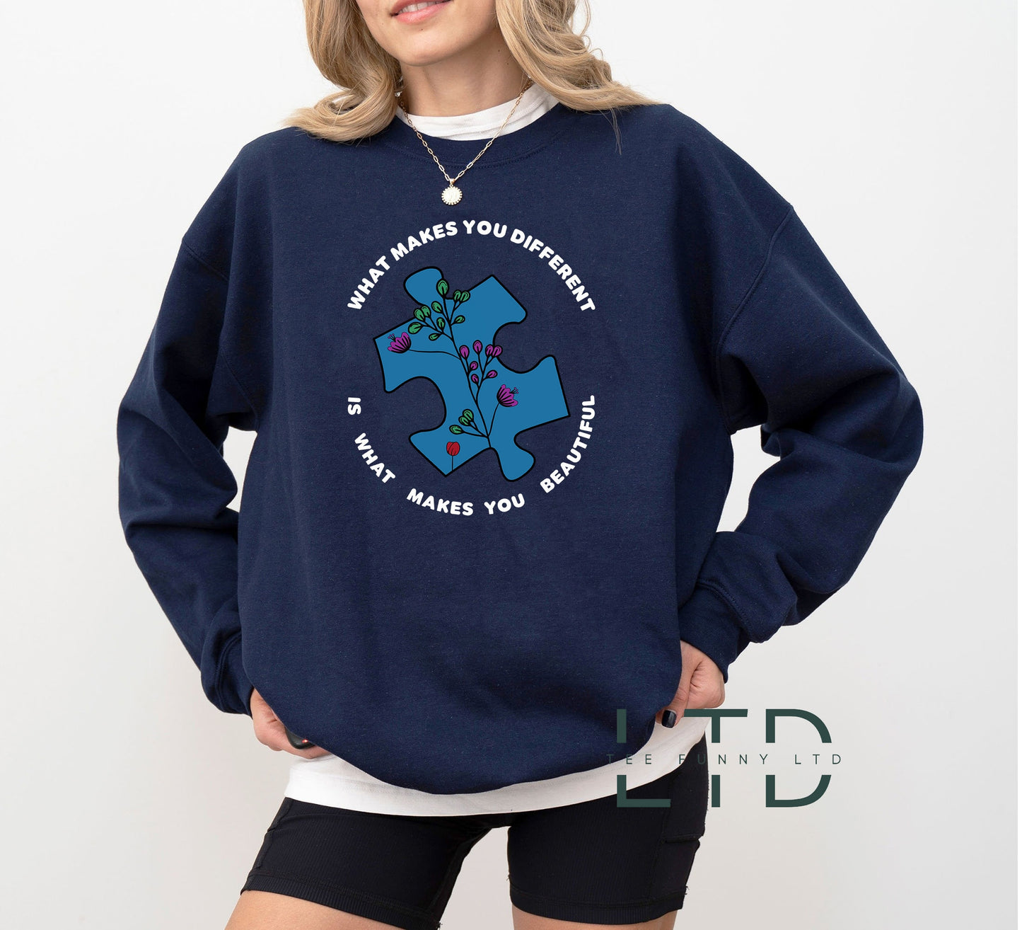 What Makes You Different Is What Makes You Beautiful, Autism Awareness Shirt, Autism Acceptance Autism Shirt Autism Month, Autism Sweatshirt