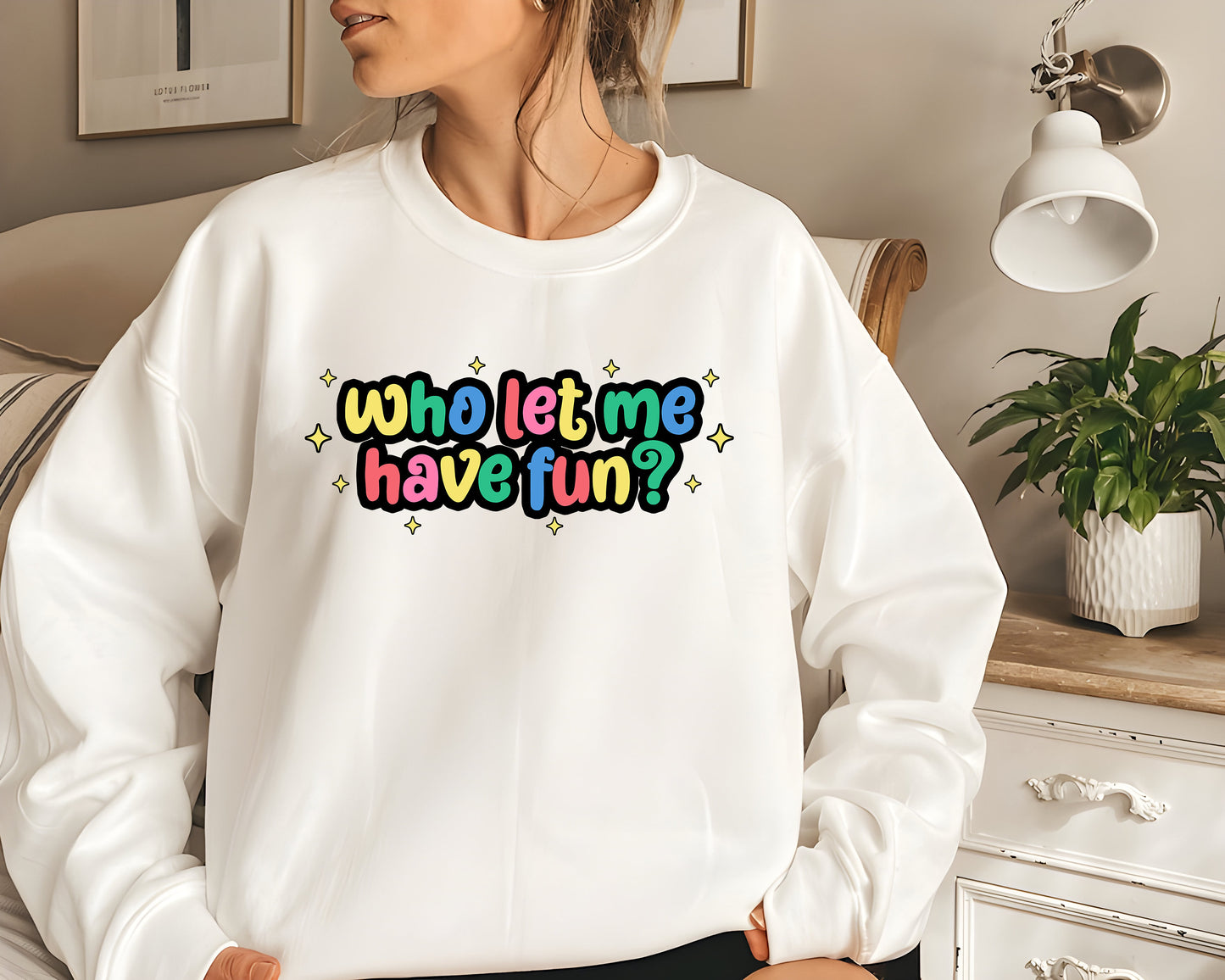 A Lig dom Sweatshirt Cochaillín Spraoi, A Lig dom Cochaill, Bíodh Léine Spraoi, Léine Buachaill, Léine Chailíní, Cé a Léine