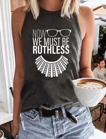 Ní mór dúinn A bheith Neamhthrócaireach Umair Anois, Léine Ruth Bader Ginsburg, Léine Neamhráiteach RBG, TShirt Feimineach, Léine Cearta do Mhná, Léine Mná Suas
