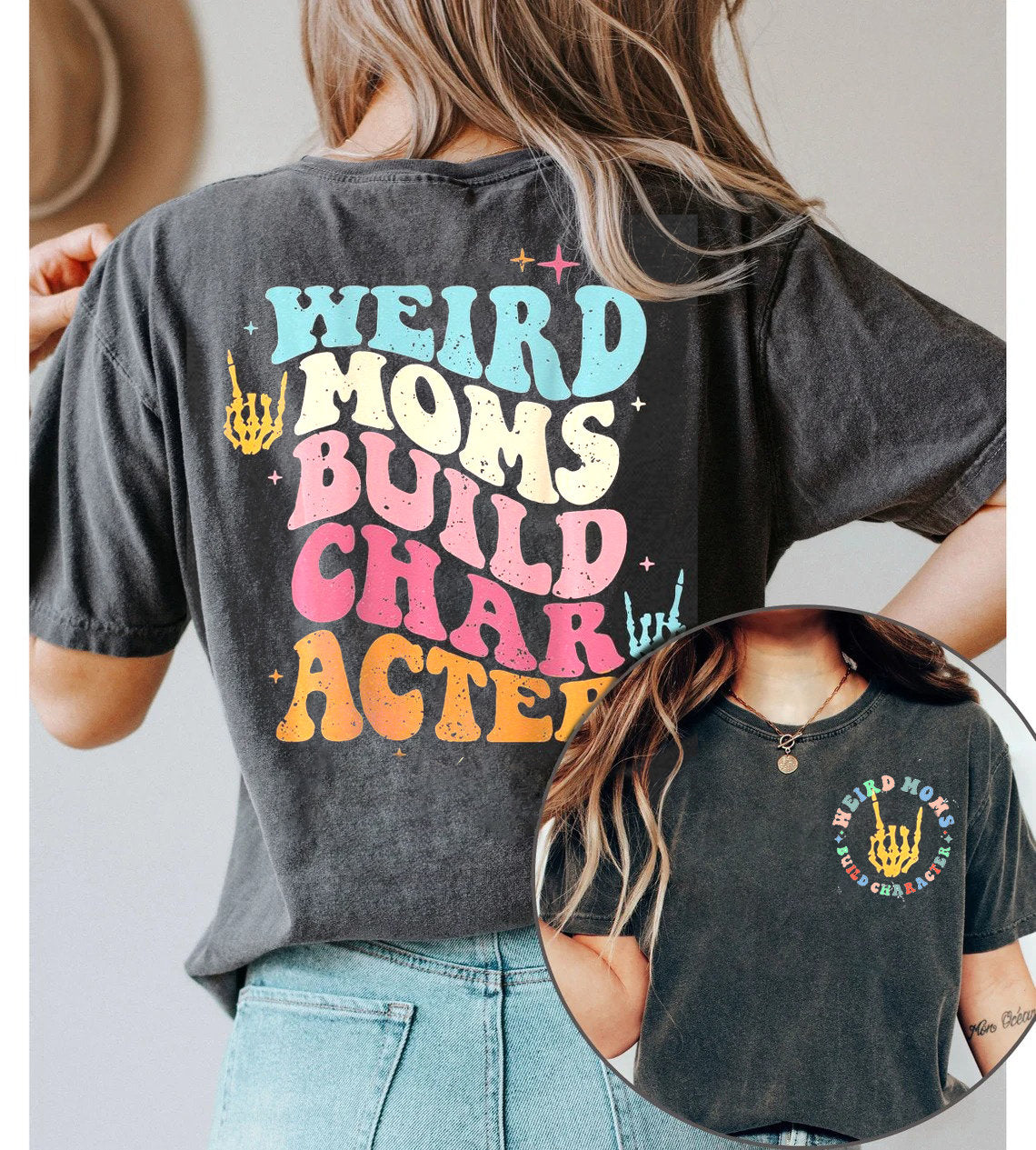 Léine Carachtar Tógann Moms Aisteach, Bronntanas Mam Tee Mam Greannmhar, Léine Greannmhar Mamaí, Léine Saoil Mam, Bronntanas Mam Nua, Léine Mam Trendy, Tee Mam Cool