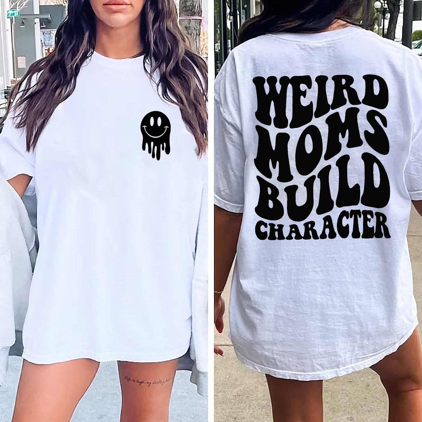 Weird Moms Build Character Shirt, Weird Moms Build Character, Trendy Mom, Overstimulated Mom, Mother’s Day Gift, Cool Mom Shirt, Funny Mom