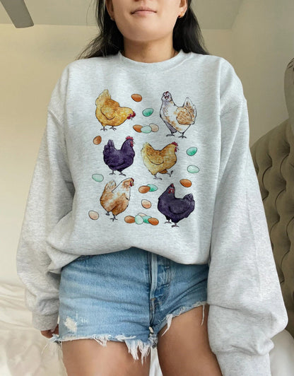 Women Chicken Shirt, Chicken Shirt, Love Chickens, Animal Shirt, Mothers Day Chicken Shirt, Funny Farmer Shirt,Chicken Lover, Farm shirt