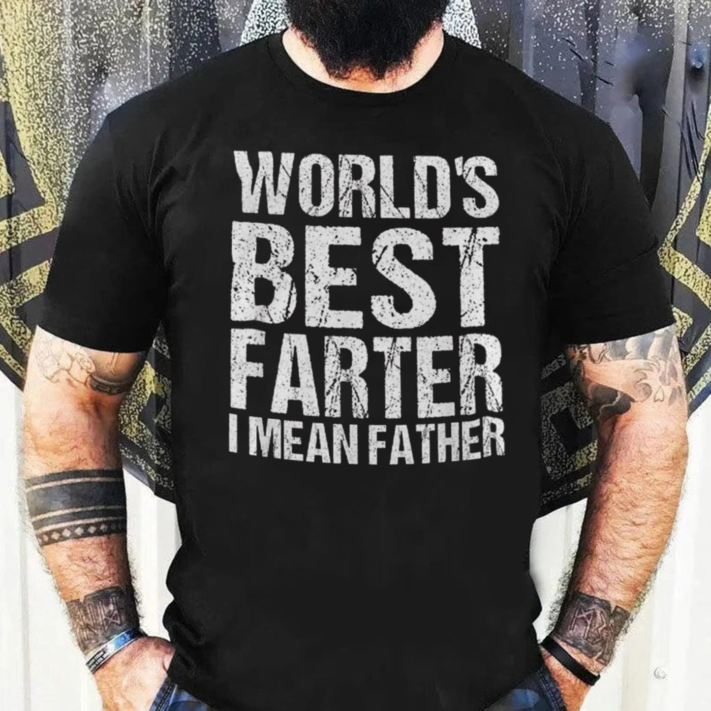 World's Best Farther Shirt With Kid Names, Best Father Shirt, Funny Dad Gift, Graphic Dad Shirt, Fathers Day, Birthday Gift, Best Dad gift