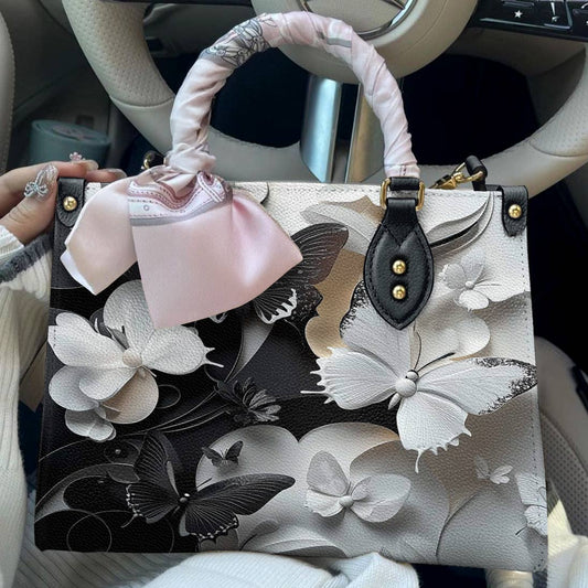 Leather Bag Monochrome Mirage
