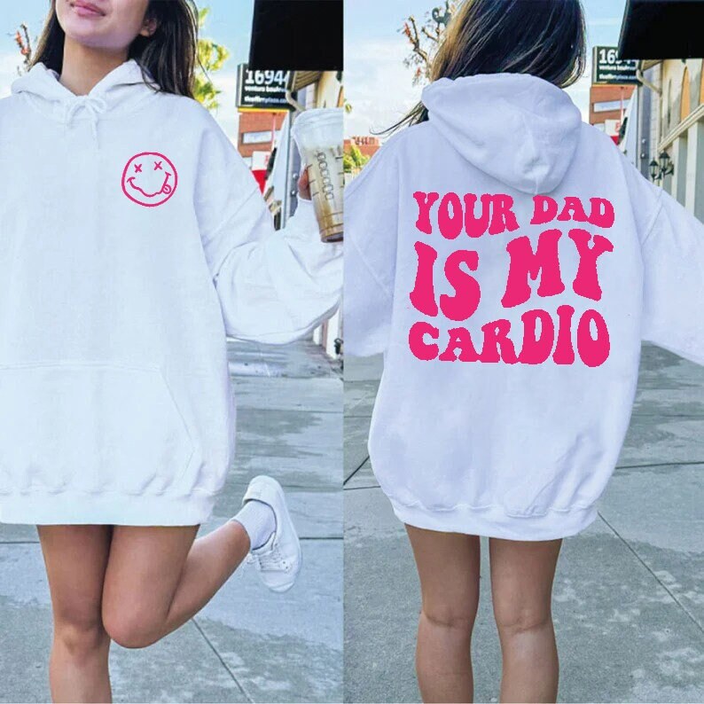 Your Dad is My Cardio Shirt, Gym Partner shirt, Workout Gym Outfit, Dad Tshirt,Gift for Him, Funny Weightlifting Shirt Father's Day Shirt