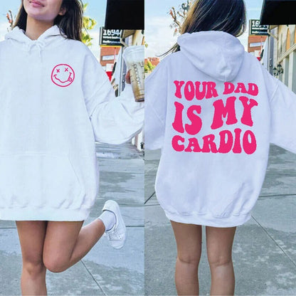 Your Dad is My Cardio Shirt, Gym Partner shirt, Workout Gym Outfit, Dad Tshirt,Gift for Him, Funny Weightlifting Shirt Father's Day Shirt