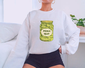 Pickle Slut Shirt, Canned Pickles Shirt, Pickle Lovers, Pickle art, Pickle Print, Great Gift Ideas Men Women