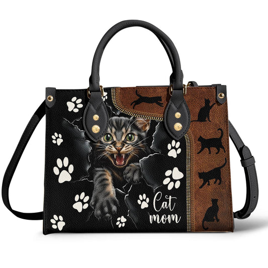 Leather Bag Catmom