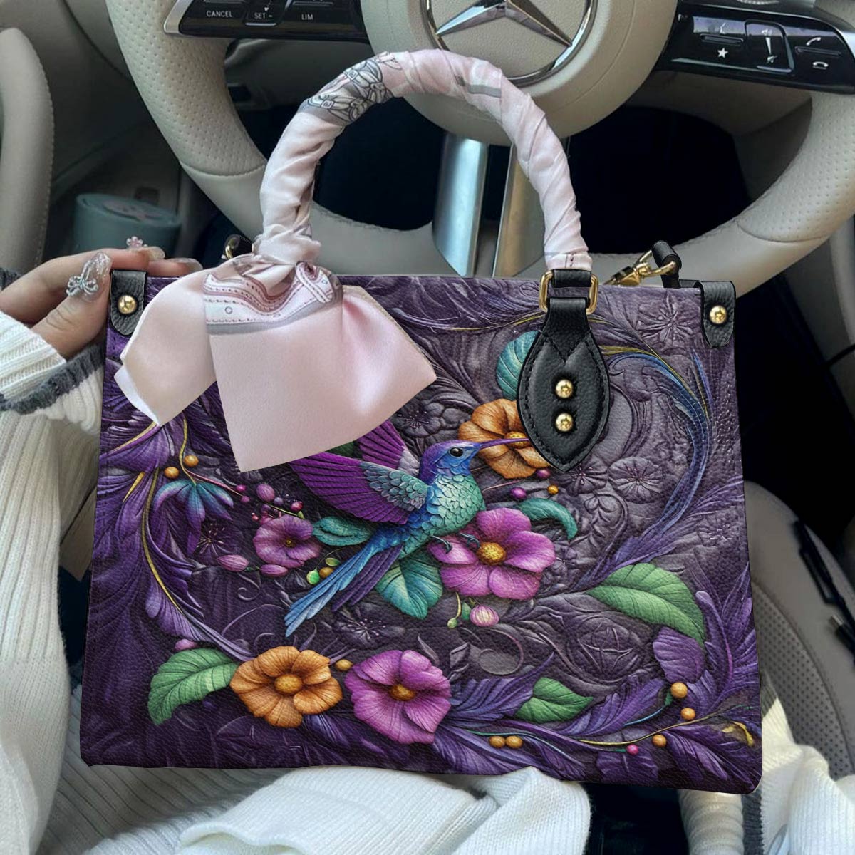 Leather Bag The Soul Of A Hummingbird