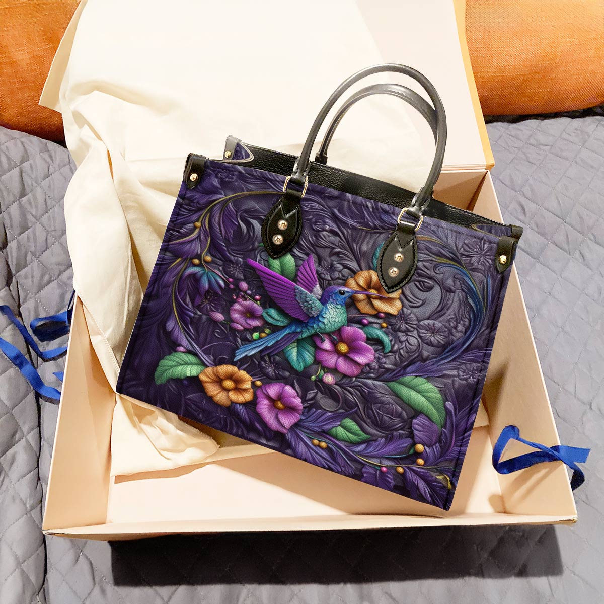 Leather Bag The Soul Of A Hummingbird