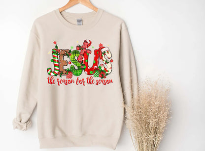 Íosa An Chúis Leis an Séasúr Geansaí, Geansaí Nollag, Geansaí Bronntanas Nollag, Nollag Don Bhronntanas