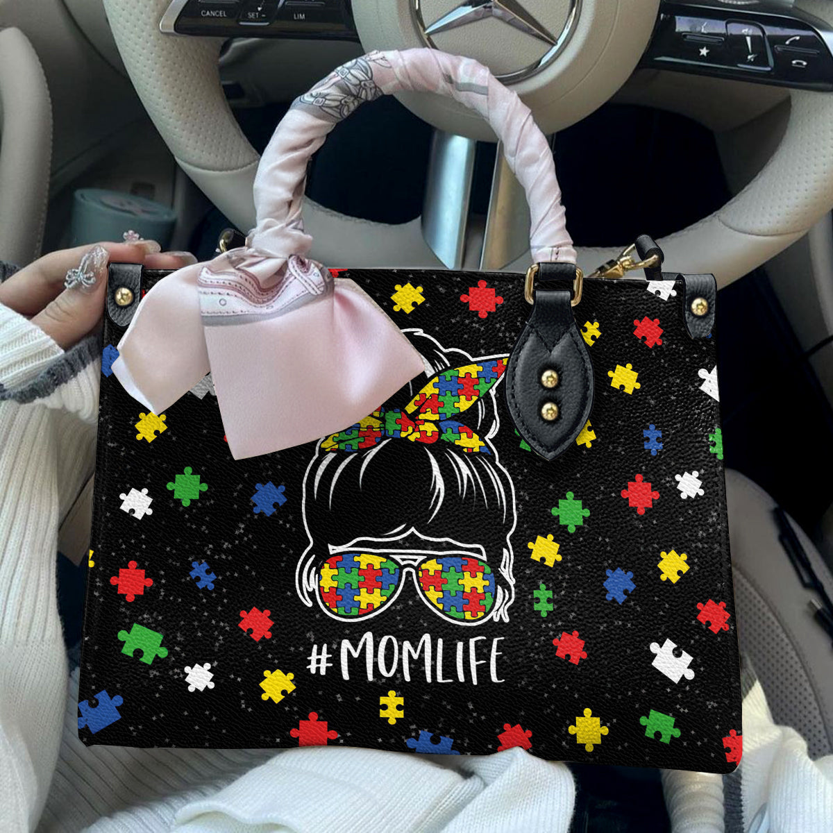 Leather Bag Autism Momlife