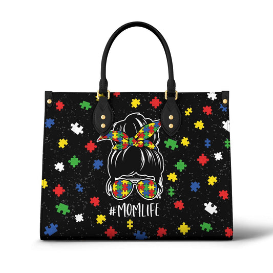 Leather Bag Autism Momlife