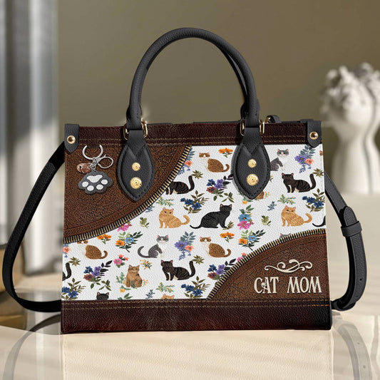 Leather Bag Beautiful Catmom