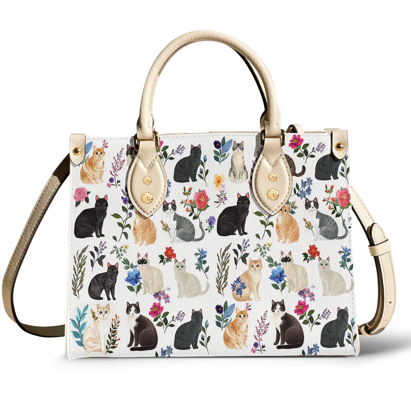 Leather Bag Whisker Wonderland