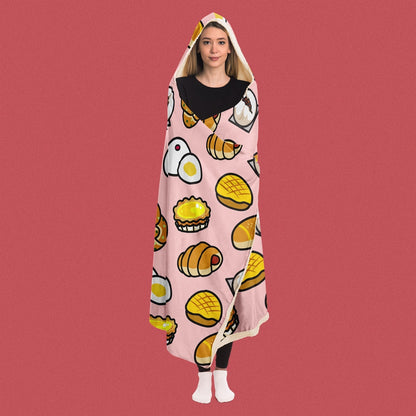 Chinese Bao Hooded Blanket