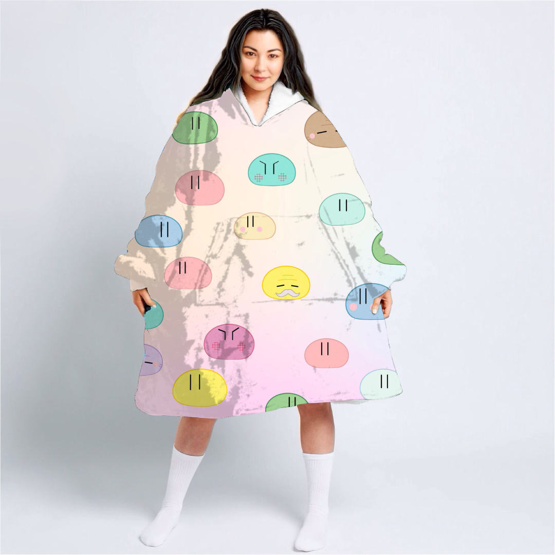 Dango Family Hoodie Blanket
