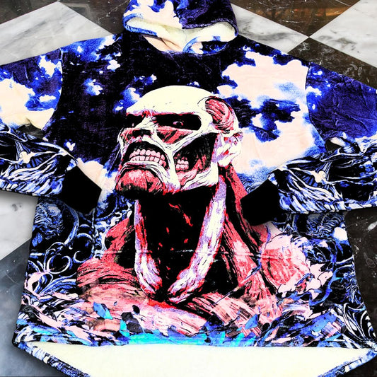 Colossal Titan Hoodie Blanket