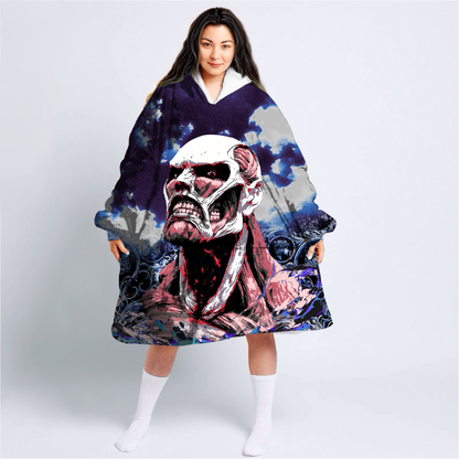 Colossal Titan Hoodie Blanket