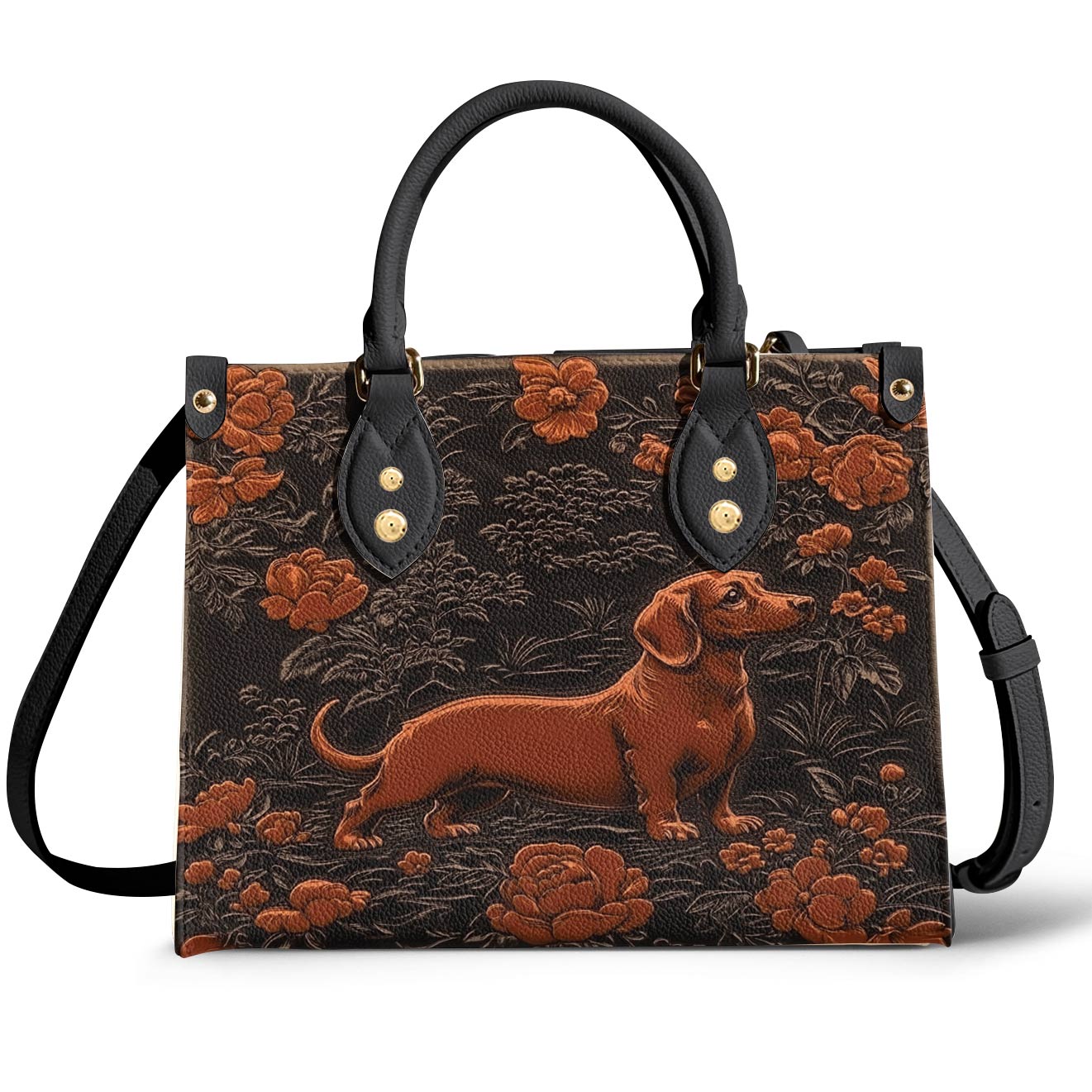 Leather Bag Majestic Dachshund