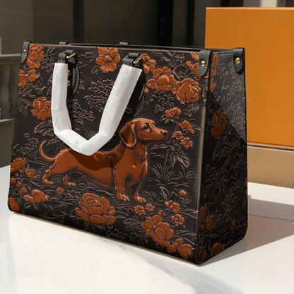 Leather Bag Majestic Dachshund