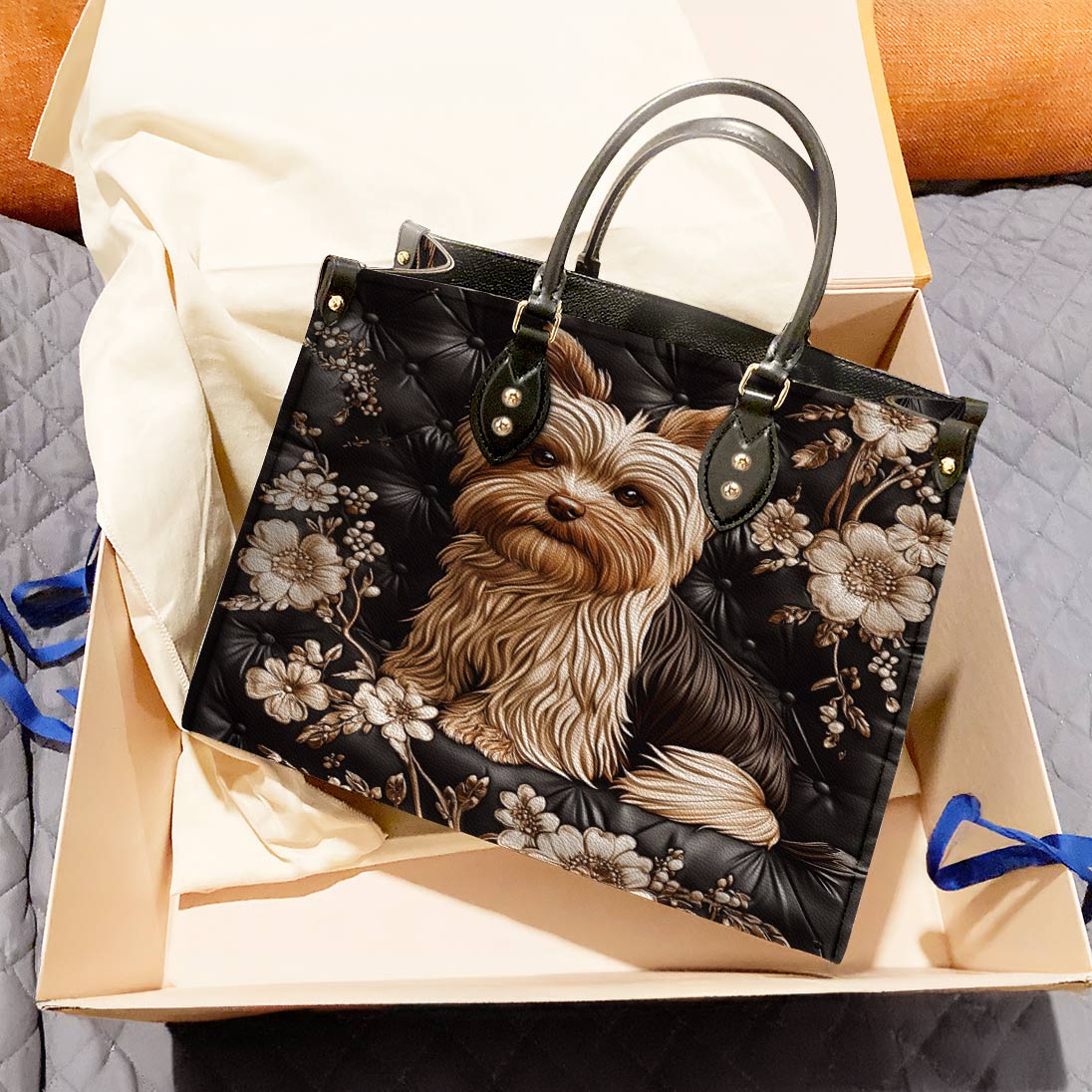 Yorkie Leather Bag Regal