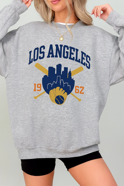 Los Angeles Vintage Football Sweatshirt, Retro 90s Crewneck, LA Game Day Top, Fan Gift Tee
