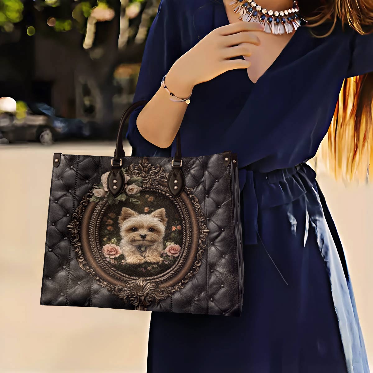 Yorkie Leather Bag Victorian