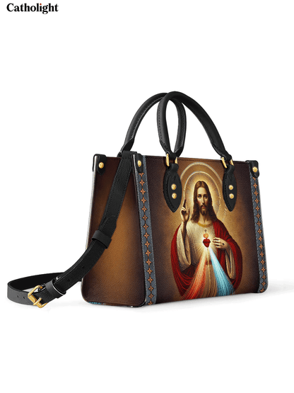 Catholight A Testament of Grace and Compassion Leather Bag