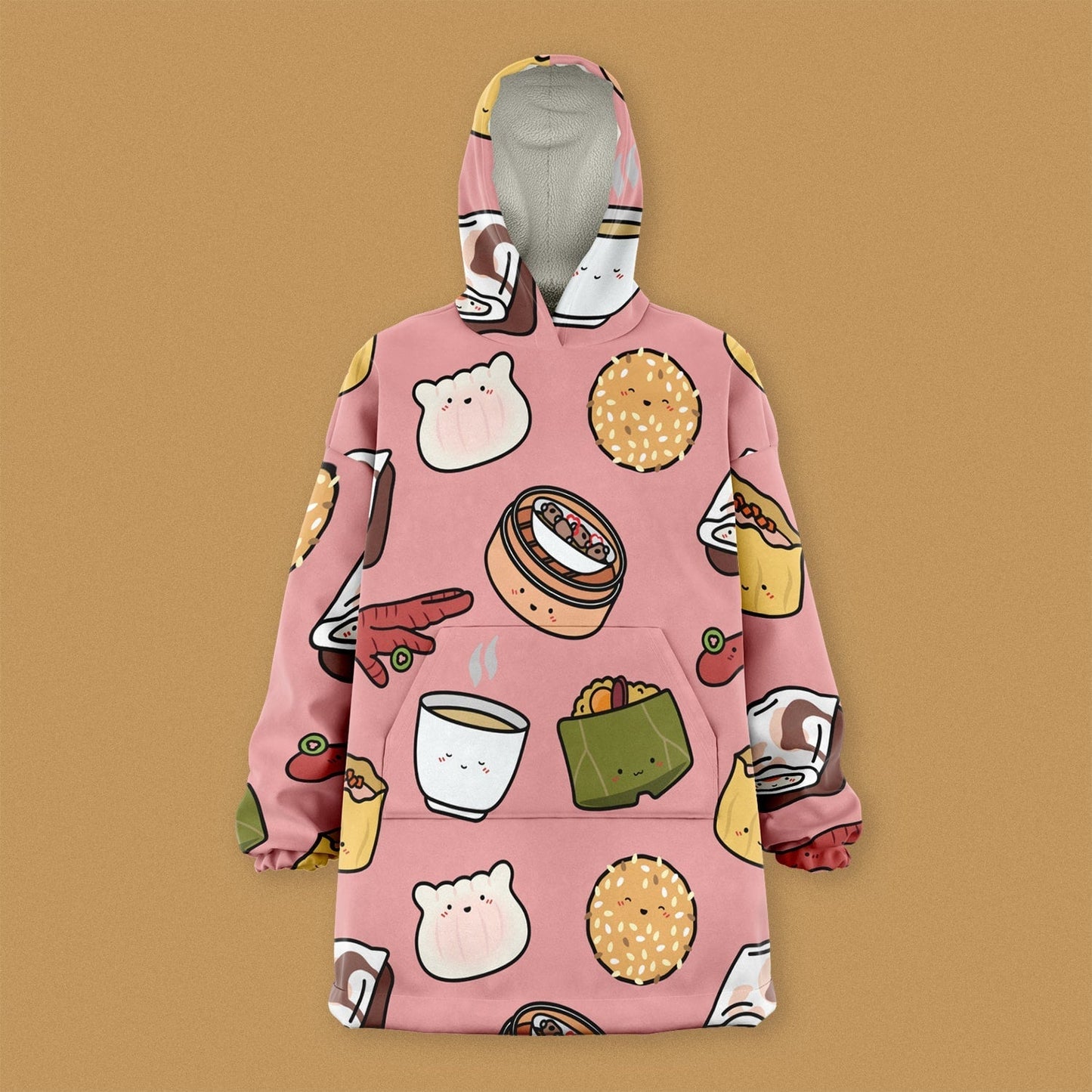 Dim Sum Snug Blanket Hoodie