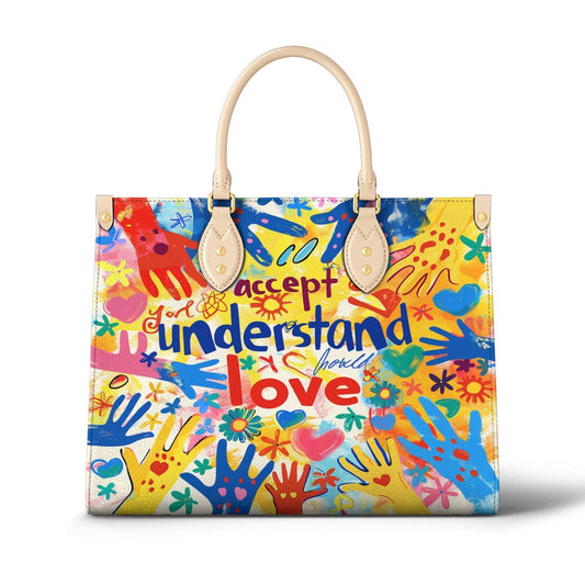 Leather Bag Colors of Love