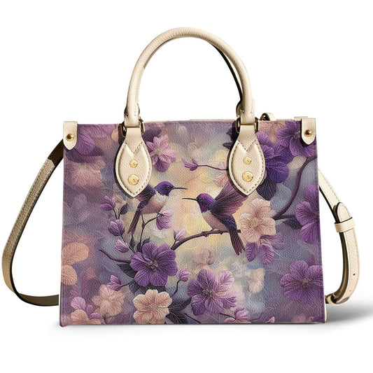 Leather Bag Ethereal Flutter